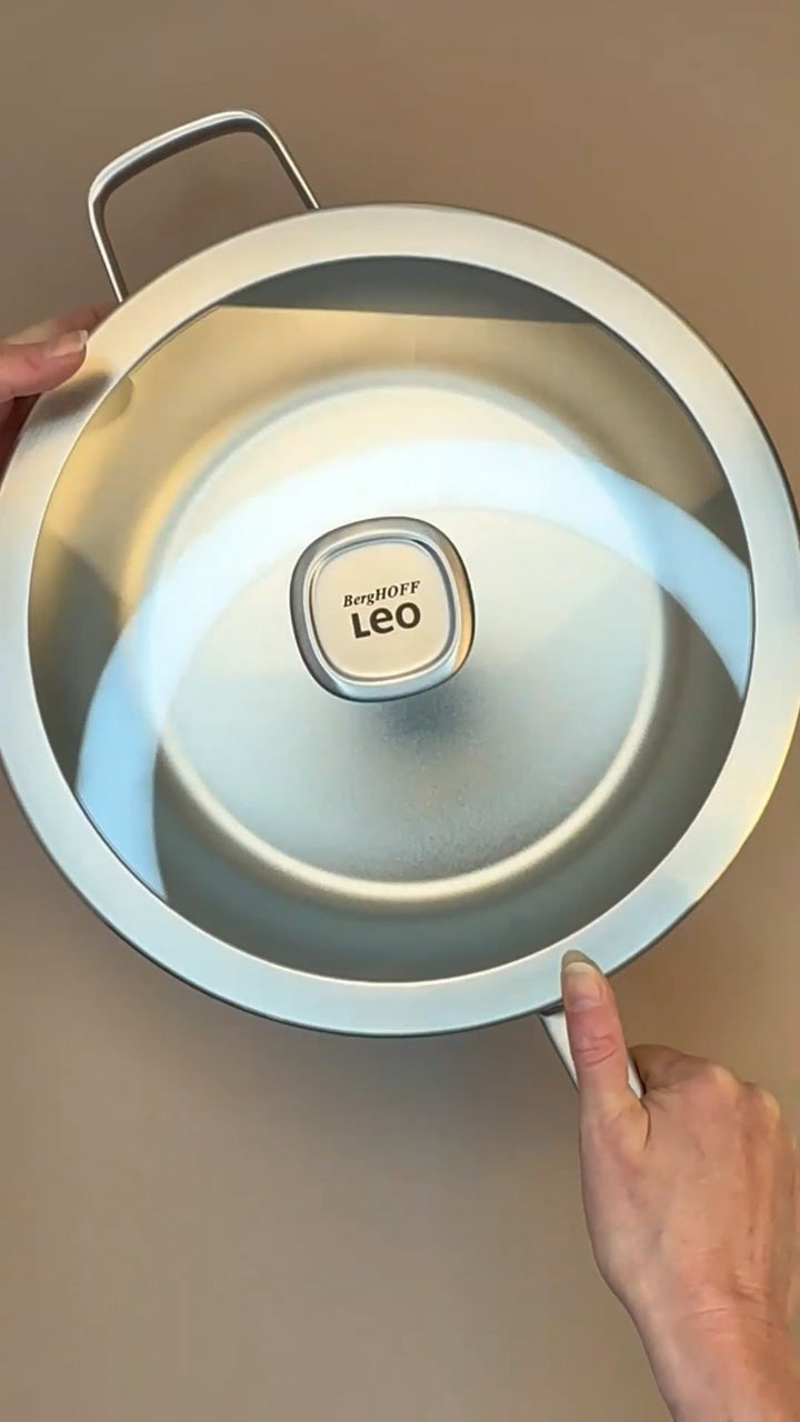 LEO Wokpfanne mit Deckel Graphite - Ø 28cm
