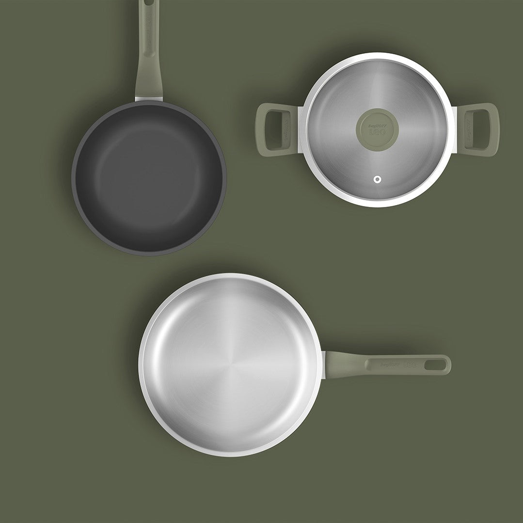 LEO 8-teilige Kochtopf-Set Bolt