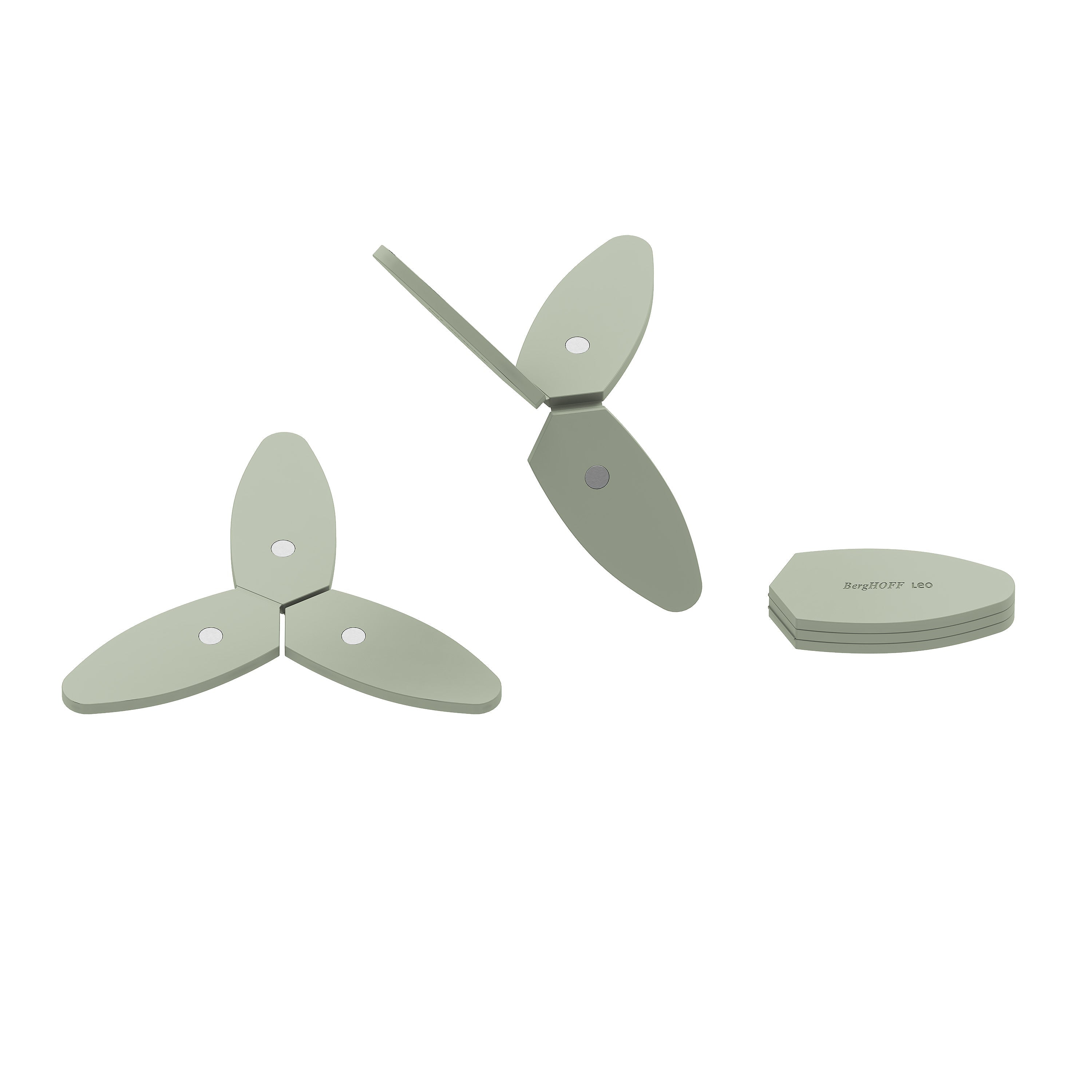 LEO Plooibare magnetische Untersetzer Balance Sage