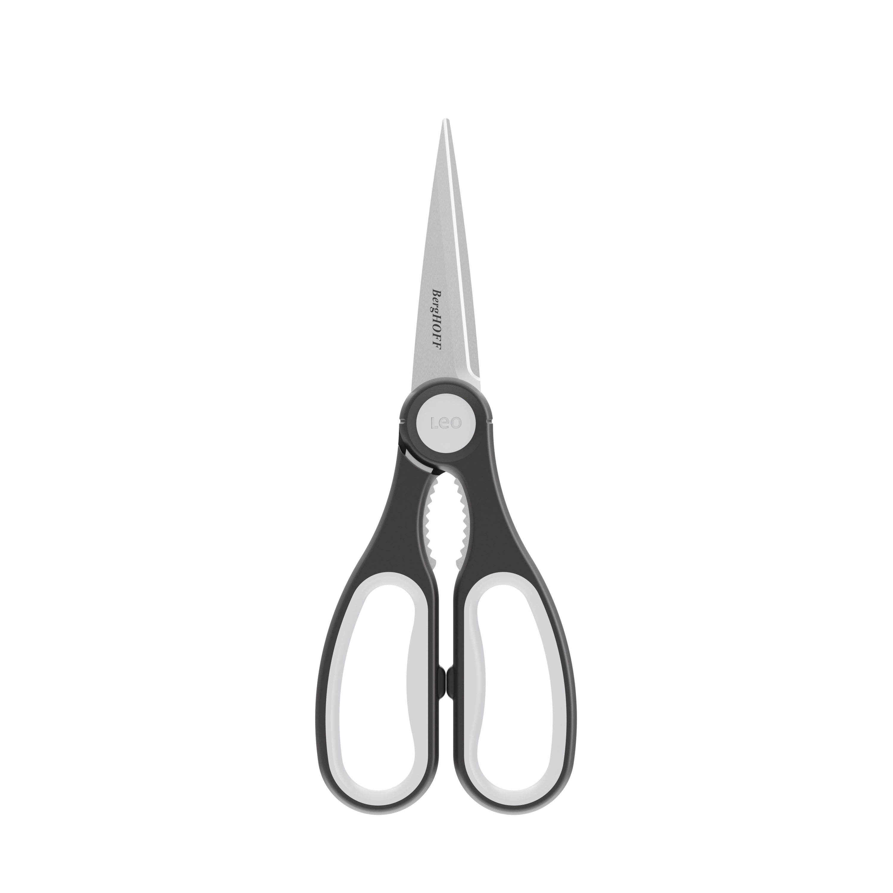 LEO Multifunktionale Küchenschere mit magnetischer Hülle Graphit 23cm