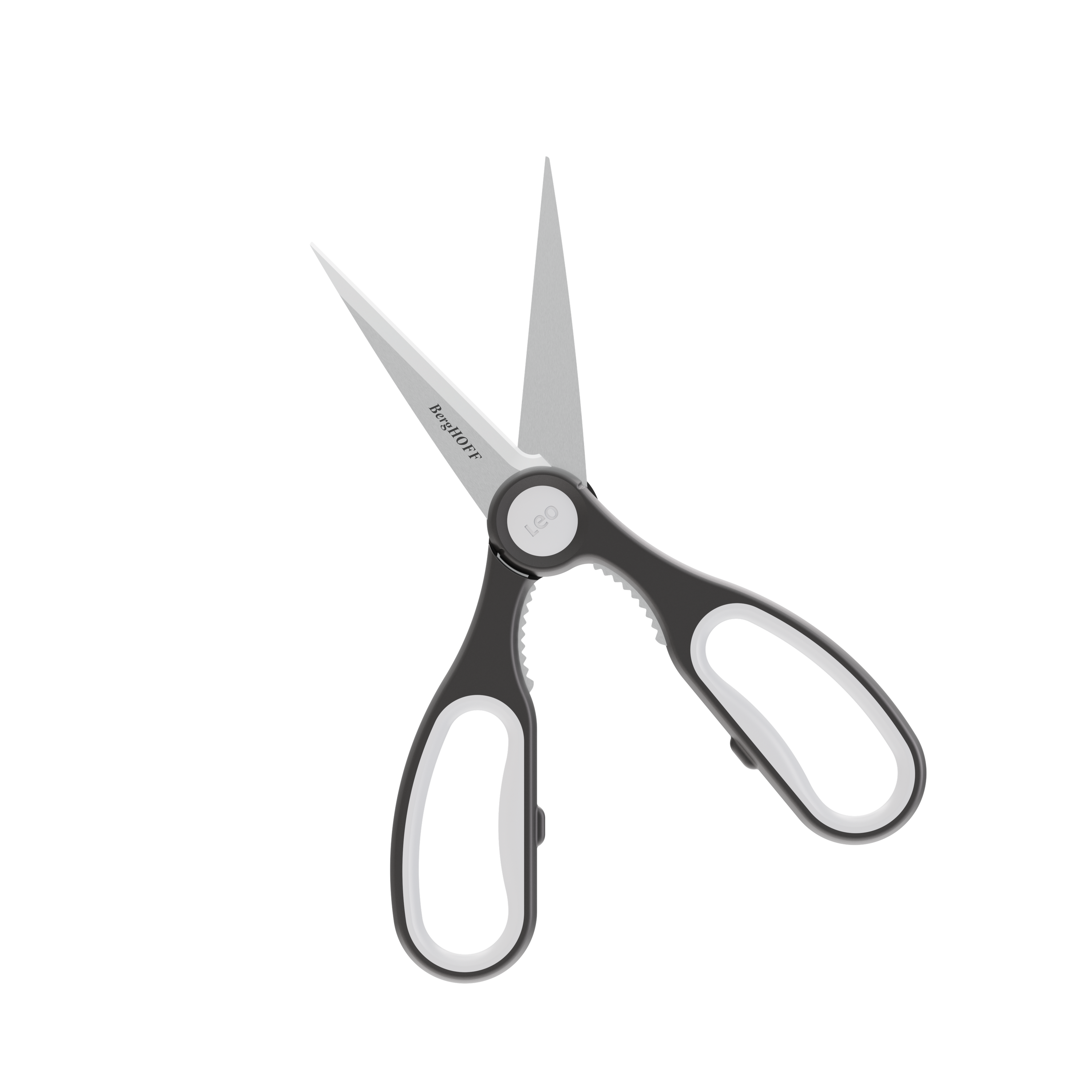 LEO Multifunktionale Küchenschere mit magnetischer Hülle Graphit 23cm