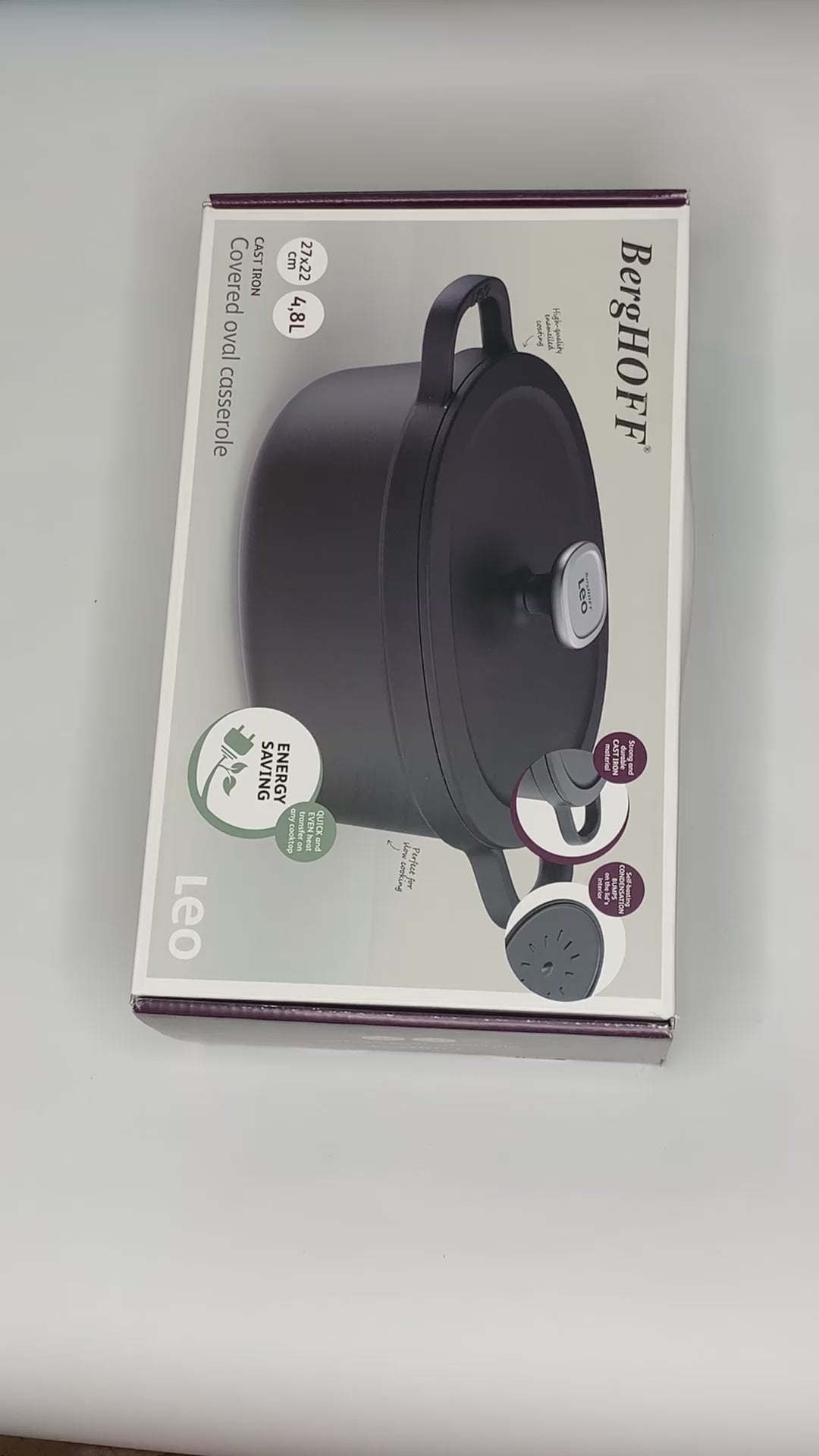 PROMO Graphit-Gusseisen – 2 Kookpotten + GRATIS Grillpfanne