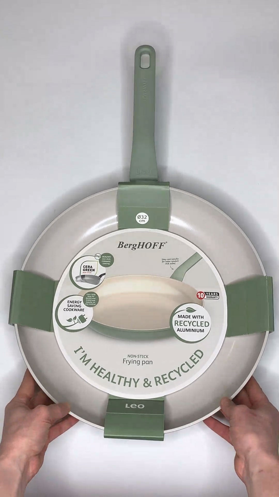 LEO Bratpfanne antihaft Balance Sage - Ø 32cm