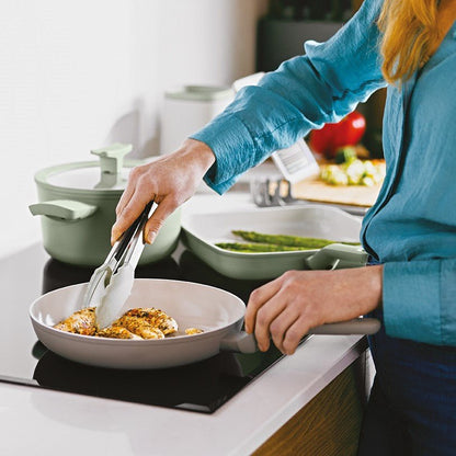 Gebruik van LEO Braadpan tijdens het koken van kleinere maaltijden